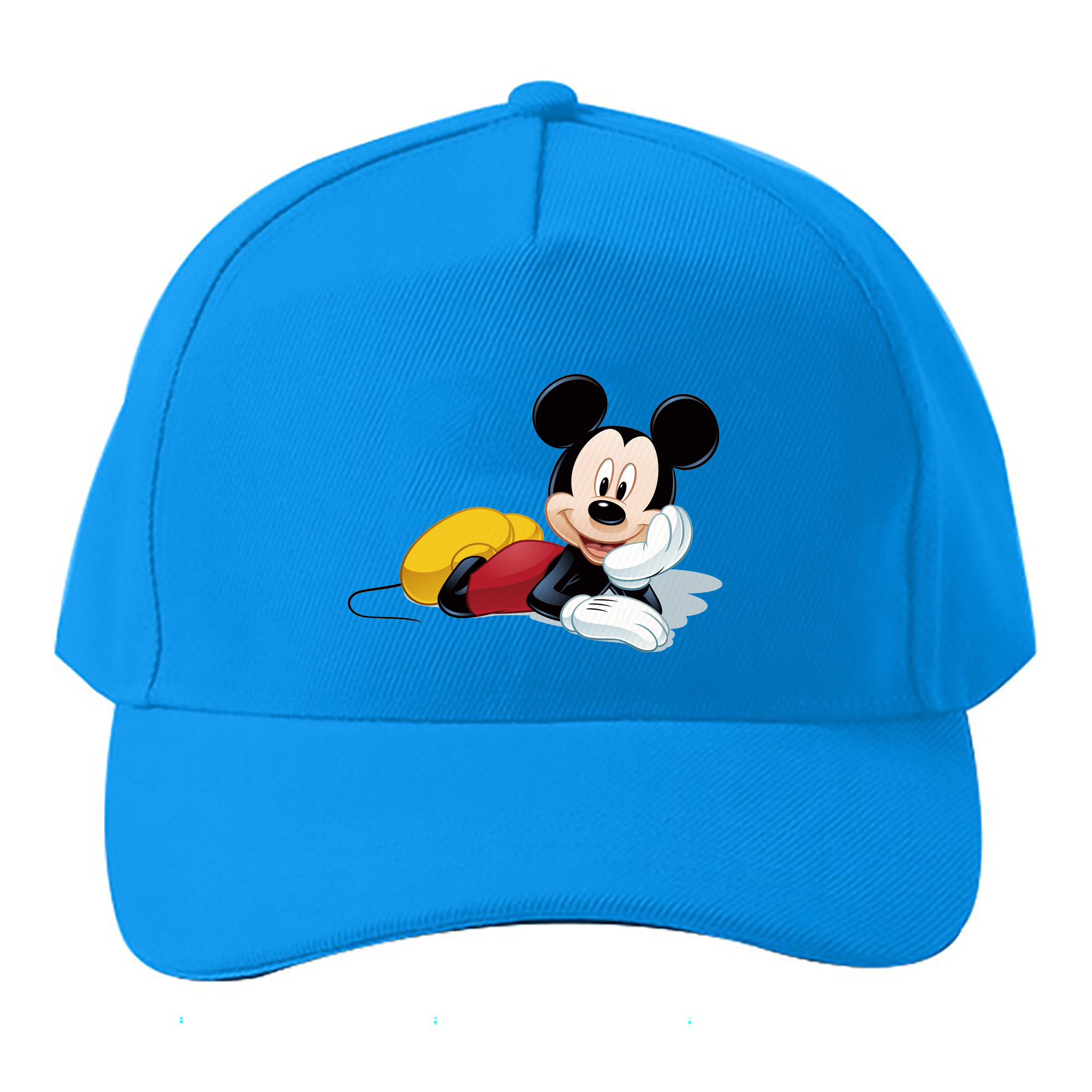 （画像用） ミッキーマウス Mickey Mouse ベースボールキャップ 綿100％ 男女兼用 帽子 スポーツ